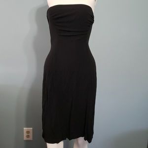 Diane Von Furstenberg Black Lycra tube dress, 10